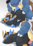  2019 blastoise duo empoleon eyes_closed female male male/female nintendo open_mouth penis pok&eacute;mon pok&eacute;mon_(species) sex simple_background sweat type video_games 