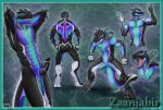  2018 adopt amphibian hnz lizard male model_sheet reptile scales scalie 