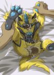  2018 anthro bed blush censored cum cum_in_mouth cum_inside cum_on_body cum_on_face cum_on_tongue duo erection female female_focus hand_holding human human_on_anthro interspecies legendary_pok&eacute;mon lying male male/female male_on_anthro male_penetrating mammal missionary_position nintendo on_back open_mouth penetration penis pok&eacute;mon pok&eacute;mon_(species) pok&eacute;philia sex shadow solo_focus spread_legs spreading takura_mahiro tears tongue vaginal vaginal_penetration video_games zeraora 