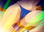  bikini cameltoe close fate/grand_order fate_(series) foxgirl kick murasaki_nyaa navel swim_ring swimsuit tail tamamo_no_mae_(fate) waifu2x watermark 