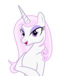  2017 alpha_channel equine female feral fleur_de_lis_(mlp) friendship_is_magic grypher hair horn looking_at_viewer mammal my_little_pony pink_hair simple_background smile solo transparent_background unicorn 
