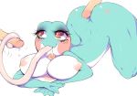  &lt;3 2018 amphibian animal_crossing anthro breasts butt disembodied_penis female frog lily_(animal_crossing) male napdust nintendo nude penis smile solo_focus video_games 