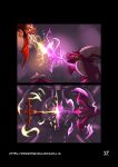  comic conditional_dnp dragon fangs female fight fire hi_res kayla-na male malefor spyro_the_dragon video_games 
