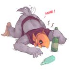  alcohol anthro avian azir_(lol) beer beverage bird blush clothed clothing league_of_legends lower riot_games solo video_games 