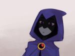  clothing dar-draws female human mammal not_furry raven_(teen_titans) simple_background solo teen_titans 