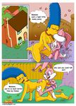  arabatos babs_bunny crossover marge_simpson the_simpsons tiny_toon_adventures 