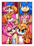  absurd_res amy_rose anthro big_breasts big_penis breasts canine cloudz comic cum cum_in_mouth cum_inside dreamcastzx1 fellatio female fox group group_sex hedgehog hi_res huge_breasts huge_penis licking male male/female mammal oral penis penis_lick sex sonic_(series) sonic_boom sonic_the_hedgehog threesome tongue tongue_out video_games zooey_the_fox 