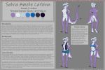  2018 absurd_res ambris anthro bikini blue_eyes breasts clothed clothing countershade_arms countershade_tail countershading digital_media_(artwork) digitigrade dorsal_fin english_text featureless_breasts featureless_crotch female fin fish hair hi_res marine medium_breasts model_sheet muscular muscular_female navel nude ponytail purple_skin salvia_carhina shark silver_hair solo swimsuit text thresher_shark white_skin 
