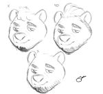  &lt;3 anthro bear digital_media_(artwork) male mammal overweight overweight_male pinkpunk95 simple_background white_background 