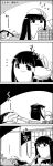  :x =_= animal animal_on_face animal_on_head blanket bottle bunny bunny_on_head cleaning comic commentary_request doorway falling greyscale highres holding holding_animal houraisan_kaguya long_hair long_sleeves lying monochrome on_back on_head open_mouth sleeping sliding_doors smile table tani_takeshi touhou translation_request tying vacuum_cleaner very_long_hair wide_sleeves yukkuri_shiteitte_ne zzz 