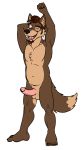 canine chris_(mapdark) erection male mammal mapdark nude solo wolf 