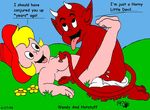  harvey_comics hot_stuff kthanid tagme wendy_the_good_little_witch 