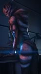  2018 alien butt hi_res male mass_effect nude pose presenting presenting_hindquarters rooking solo turian video_games 