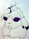  big_breasts blush breasts eyeless female igraine pubes traditional_media_(artwork) unknown_species 