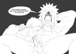  2boys bara erection fellatio jiraiya male_focus multiple_boys naruto naruto_(series) nude oral penis sitting smile sucking tagme uzumaki_naruto yaoi 