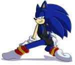  alpha_channel anthro blue_fur butt clothed clothing fur gloves hedgehog leg_warmers legwear leotard looking_at_viewer male mammal mitzy-chan simple_background smile socks solo sonic_(series) sonic_the_hedgehog transparent_background 