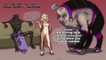  ... ? alien asari blonde_hair breasts brown_scales brown_skin butt clothed clothing dialogue elcor english_text feet female footwear ghostfire grey_skin group hair high_heels human humanoid humanoid_feet humanoid_on_humanoid interspecies kneeling leg_grab male male/female mammal mass_effect mostly_nude nude oral pubes purple_skin pussy recording red_background scales sex sheer_clothing shoes side_boob simple_background sitting sofa soles spread_legs spreading standing text translucent transparent_clothing turian video_games 