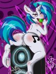  anthro anus equine eyewear female friendship_is_magic horse mammal my_little_pony nude pony puffy_anus purple_background pussy sean_blackthorne simple_background solo sunglasses tongue tongue_out vinyl_scratch_(mlp) 