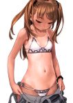  bikini range_murata swimsuits tan_lines undressing 
