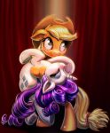  2018 applejack_(mlp) cutie_mark duo earth_pony equine eyes_closed eyeshadow female freckles friendship_is_magic hair harwick hat hi_res hooves horn horse makeup mammal my_little_pony pony rarity_(mlp) underhoof unicorn 