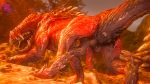  2018 3d_(artwork) anus balls capcom claws digital_media_(artwork) erection fanged_wyvern feral geetee hi_res male monster_hunter monster_hunter_world odogaron penis solo teeth video_games 