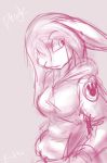  anthro clothed clothing dragk erikka female lagomorph mammal rabbit simple_background sketch solo 