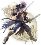  armor cervantes_de_leon kawano_takuji male pirate soul_calibur soul_calibur_vi sword weapon 