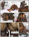  3d_(artwork) ambulance bigfoot canine comic digital_media_(artwork) farmer male male/male mammal robbyj88 sex wolf 