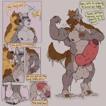 ! 2018 4_toes 5_fingers ? animal_genitalia anthro balls balls_expansion biceps big_balls big_muscles big_penis blue_eyes canine caress claws conal_(character) dialogue digital_drawing_(artwork) digital_media_(artwork) dog duo english_text erection front_view fur fusion goo_transformation growth hair huff hybrid_penis hyper knot knotted_humanoid_penis koorivlf male male/male mammal muscle_growth muscular muscular_mage muscular_male nipples nude open_mouth paws pecs penis reirun rubbing sequence sheath simple_background slime smile speech_bubble standing teeth text thick_penis toes tongue transformation uncut vein veiny_penis wolf yellow_eyes 