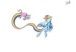  equine female friendship_is_magic hair mammal my_little_pony nyan_cat open_mouth pegasus rainbow_dash_(mlp) wings 