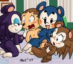  animal_crossing animal_crossing_boy labelle mabel nintendo praiz sable 