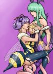  capcom darkstalkers kuki morrigan_aensland q-bee 