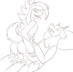  2018 anthro balls canine claws cowgirl_position dabelette digital_media_(artwork) duo erection eyes_closed female fur looking_pleasured lycanroc male male/female male_penetrating mammal midday_lycanroc midnight_lycanroc nintendo on_top open_mouth penetration penis pillow pok&eacute;mon pok&eacute;mon_(species) pussy sex sketch smile tongue tongue_out vaginal vaginal_penetration video_games 