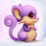  2016 ambiguous_gender digital_media_(artwork) feral nintendo pok&eacute;mon pok&eacute;mon_(species) rattata solo tsaoshin video_games 