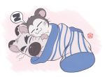  boss_(hamtaro) clothing cuddling eyes_closed hamster hamtaro_(series) legwear male male/male mammal puggy rodent sleeping snoozer_(hamtaro) socks spooning 