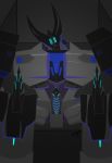  2015 alien armor clangbanger cybertronian decepticon digital_media_(artwork) erection helmet horn humanoid humanoid_penis living_machine looking_at_viewer machine male megatronus not_furry penis robot simple_background sitting solo transformers transformers_rid2015 unusual_penis 