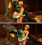  3d_(artwork) balls big_balls big_breasts big_butt breasts butt cum cum_inflation digital_media_(artwork) female human human_on_humanoid humanoid imp inflation link male male/female mammal midna nintendo nude orgasm penis pussy sex source_filmmaker the_legend_of_zelda thick_thighs toxictigerex twili twilight_princess video_games 