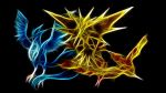  ambiguous_gender articuno avian bird black_background feral firebird_(species) group legendary_birds legendary_pok&eacute;mon legendary_trio moltres nintendo phoenix pok&eacute;mon pok&eacute;mon_(species) simple_background video_games wings zapdos 