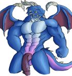  bubba_(spyro) daikuhiroshiama dragon male muscular penis scalie solo spikes spyro_reignited_trilogy wings 