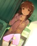  ogata_chieri open_shirt pajama pantsu seneto the_idolm@ster the_idolm@ster_cinderella_girls 