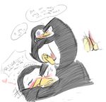  &lt;3 blush frottage gay madagascar male modestgliscor penguin penguins_of_madagascar penis private sex skipper 
