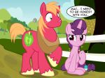  arthropod badumsquish bee big_macintosh_(mlp) costume duo earth_pony equine female friendship_is_magic horn horse insect male mammal my_little_pony pony sugar_belle_(mlp) unicorn 