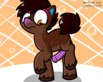 equine erection horse male mammal my_little_pony penis pokefound pony solo 