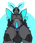  2018 anthro arthropod clothing female flat_chested g-string insect machine moth pussy robot trout_(artist) underwear wings 
