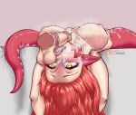  &lt;3 &lt;3_eyes backsack balls blush breasts cum cum_on_breasts cum_on_face cum_on_tongue duo female human humanoid kimihito_kurusu lamia licking_cum long_tongue male male/female mammal miia_(monster_musume) monster_musume nipples oral penis plasmidhentai reptile scalie sex snake snake_tongue solo_focus tongue tongue_out tonguejob 