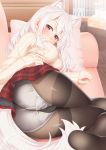  animal_ears pantyhose sweater tachimi_(basue) tail 