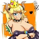  alternate_species big_breasts bowser bowsette_meme breasts clothed clothing crossgender female fully_clothed humanoid humanoidized koopa koopahime mario_bros nintendo scalie solo super_crown video_games 