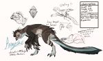  2018 4_eyes 4_toes ambiguous_gender avian avinychus balaur baryonyx beak bird carnotaurus claws contest_entry digital_media_(artwork) dilophosaurus dinosaur dinosaur_simulator_(roblox) english_text feathered_wings feathers feral hybrid looking_at_viewer mac_renee mm3lody multi_eye open_mouth pegomastax roblox simple_background solo spike_(disambiguation) standing teeth text theropod toe_claws toes tongue utahraptor video_games white_background wings 