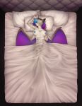  anthro bed breasts bulge dickgirl dragon fur furred_dragon fuzzies4you intersex lying nipples nude on_back penis_outline pillow sherri_aura sleeping solo wide_hips wings 