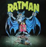  1989 album_cover alcohol beer beverage boxers_(clothing) cape cheesy clothing concrete cover drunk heavy_metal jack_daniels mammal mask rat red_eyes rodent sebastian_kr&uuml;ger shirt simple_background smile snout speed_metal super_hero t-shirt thrash_metal underwear yellow_eyes 